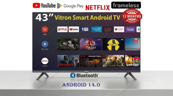 Vitron 43" Smart QLED TV